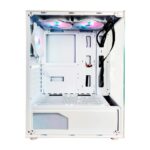 Gabinete Gamer Hayom 3 Fans S/Fonte MidTower ATX Vidro Temperado Branco - GB1793 - Imagem 2