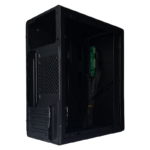 Gabinete Office Hayom 1 Fan 120mm Led Vermelho S/Fonte MICRO-ATX 2 Portas USB 2.0 Preto - GB1752 - Imagem 5