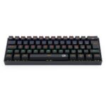 Teclado Mecânico Redragon Lakshmi  Rainbow USB Switch Black - K606R - Imagem 4