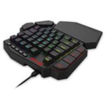 Teclado Gamer Redragon Diti One Hand RGB Switche UltraMag Magnético Preto - K585RGB-M - Imagem 5