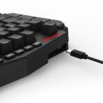 Teclado Gamer Redragon Diti One Hand RGB Switche UltraMag Magnético Preto - K585RGB-M - Imagem 7