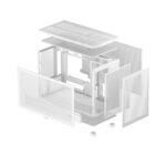 Gabinete Gamer DeepCool CH260 S/Fan  S/Fonte Micro-ATX Branco - R-CH260 - Imagem 10