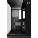 Gabinete Gamer Kalkan Skye RGB S/Fan S/Fonte Aquário ATX USB 3.0 Preto - KLK00042 - Imagem 3