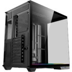 Gabinete Gamer Kalkan Skye RGB S/Fan S/Fonte Aquário ATX USB 3.0 Preto - KLK00042 - Imagem 8
