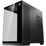 Gabinete Gamer Kalkan Skye RGB S/Fan S/Fonte Aquário ATX USB 3.0 Preto - KLK00042 - Imagem 9