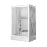 Gabinete Gamer Deepcool CH270 Vertical S/Fan S/Fonte Micro-ATX Gen2 Branco - R-CH270 - Imagem 3