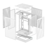 Gabinete Gamer Deepcool CH270 Vertical S/Fan S/Fonte Micro-ATX Gen2 Branco - R-CH270 - Imagem 9