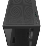 Gabinete Gamer Deepcool CG380 3 Fans S/Fonte Micro-ATX Gen2 ARGB Vidro Temperado Preto - R-CG380 - Imagem 6