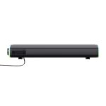 Caixa De Som Soundbar Gamer Trust X Axon RGB Soundbar Stereo 2.0 Preto C/Roda Volume - GXT 620 - Imagem 7