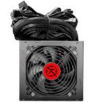 Fonte Gamer Kalkan Maxpower 750W ATX 80 Plus Bronze Cabos Flat Preto - Imagem 4