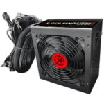 Fonte Gamer Kalkan Maxpower 850W ATX 80 Plus Bronze ATX 3.1 12VHPWR Cabos Flat Preto - Imagem 6