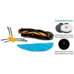 Kit Para Robô Aspirador 1 Escova 1 Pano 1 Par De Escovas Laterais Kabum Smart 500/700 - KSHPR209 - Imagem 2