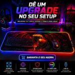Mousepad Gamer Exbom Dragão Borda Led RGB 13 Cores 30x80cm - MP-LED3080C01 - Imagem 2