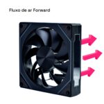 Cooler Fan Nordwind Forward PWM ARGB 120mm Round5 Black - Imagem 5
