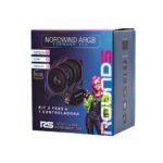 Kit 3 Fans Nordwind Round5 Forward PWM ARGB 120mm Black - Imagem 2