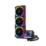Water Cooler Round 5 Notus Black 360mm Tela LCD 3.5" - Imagem 2