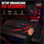 Mousepad Gamer Exbom Monstro Speed 70X35cm Preto - MP-7035C42 - Imagem 7