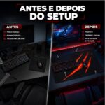 Mousepad Gamer Exbom Monstro Speed 70X35cm Preto - MP-7035C42 - Imagem 2