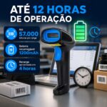 Leitor De Código De Barras Exbom Sem Fio 2.4GHZ USB - LCD-S600A - Imagem 5