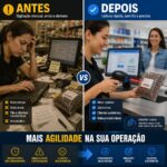 Leitor De Código De Barras Exbom Sem Fio 2.4GHZ USB - LCD-S600A - Imagem 7