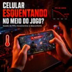 Cooler Para Celular Smartphone Exbom X20 Led Azul Dupla Velocidade Preto - Imagem 4