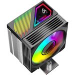 Air Cooler Gamer Fortrek AC15 ARGB Infinity Mirror 3 Pinos 150W TDP - AC15 - Imagem 2