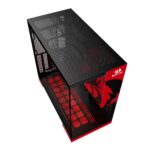 Gabinete Geometric Future Model 5 Redragon Spec S/Fan ATX Plataforma P/Action Figures - GEO-M5-RD - Imagem 4