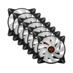 Kit 7 Fans TGT Humber ARGB 7x120mm Com Controladora Preto - TGT-HR7-BK01 - Imagem 3