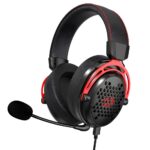 Headset Gamer Redragon Diomedes USB 3.5mm Surround 7.1  Preto - H386