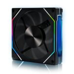 Cooler Fan Nordwind Reverse PWM ARGB 120mm Round5 Black