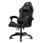 Cadeira Gamer TGT Heron TW1 Reclinável Nylon Espuma Moldada Preto - TGT-HRTW1-PRT