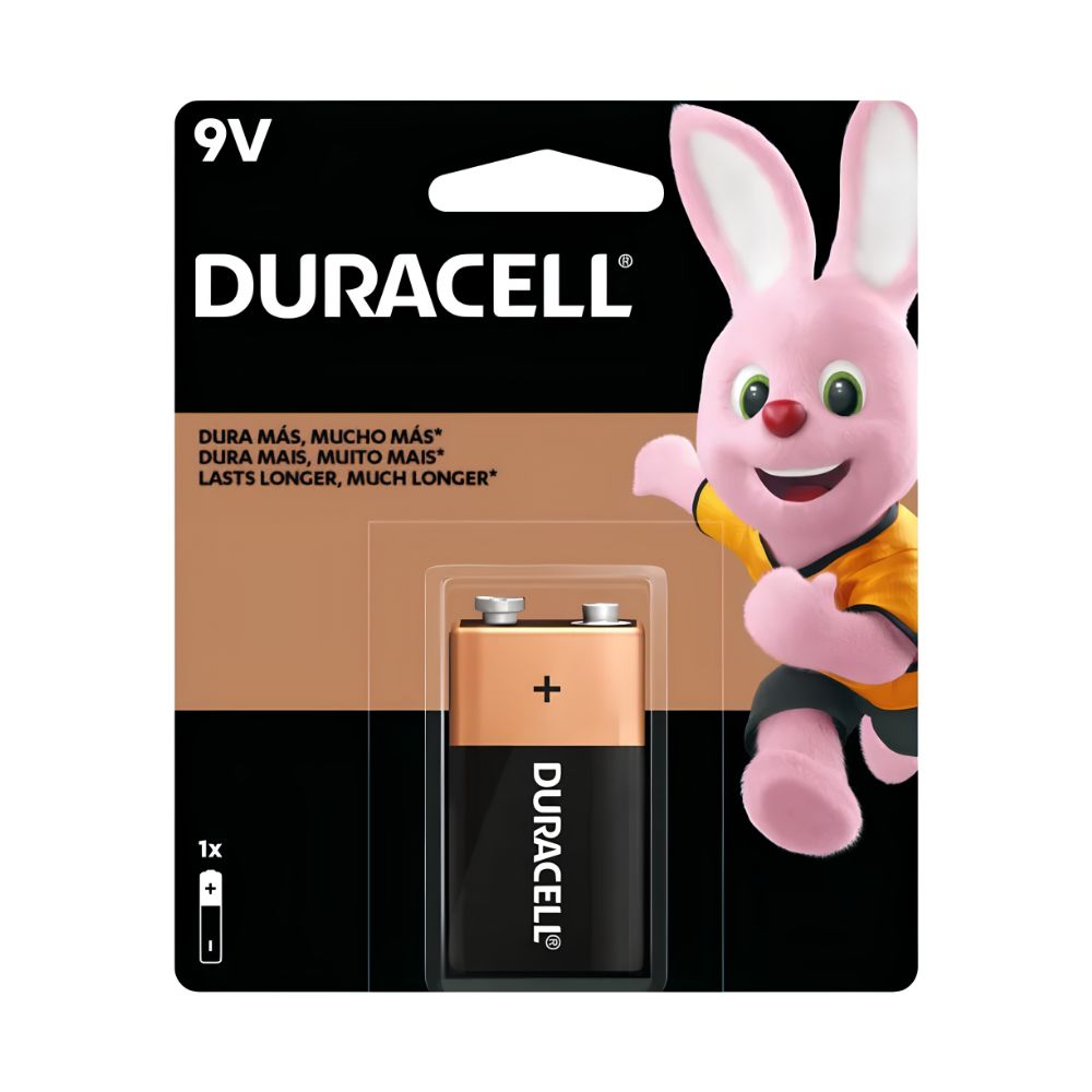 fffeb9146477f8c847a10f61160415ed.jpg Bateria Duracell Alcalina 9V 1 Unidade - MN1604 - Imagem 1