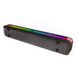 Caixa De Som Soundbar Gamer Redragon Neo RGB USB-C Duplos 2x5W RMS Com Roda de Volume Preto - GS515 - Imagem 7