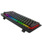 Teclado Membrana Gamer Redragon Crescent 68 Pro RGB 65% Tri-Mode USB 2.4GHz Bluetooth USB-C Preto - K519RGB-PRO - Imagem 6