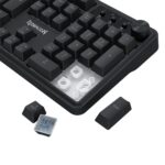 Teclado Gamer Membrana Redragon RM104 Volcano ARGB Sem Fio Tri-Mode USB 2.4GHz Bluetooth USB-C Full Size Preto - K526-WL - Imagem 7