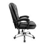 Cadeira Office Zinnia Oxford Reclinável Até 140kg Preto - ZNO-OXF-BK - Imagem 3