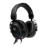 Headset Gamer Pichau Azuris Rainbow Drivers 50mm Preto - PCH-AZRS-BL01 - Imagem 2