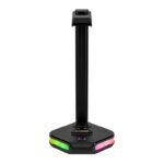 Suporte Para Headset Mancer SH20 RGB Preto - MCR-SH20-BL01 - Imagem 2