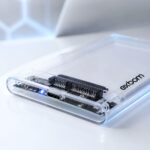 Case Gaveta HD SSD 2.5 USB 3.1 Tipo-C SATA III 10 Gbps 6 TB Transparente CGHD-40 - Imagem 7