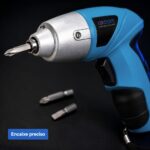 Mini Parafusadeira Sem Fio Recarregável 4.8V 49 Peças Exbom  Tipo C C/ Maleta 180 Rpm - Imagem 3