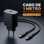 Kit Carregador e Cabo Turbo a'Gold USB-C 30W Preto - CA37-3 - Imagem 2