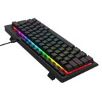 Teclado Membrana Gamer Redragon Shiva 61 RGB Rollover 22 Teclas Preto - K522-RGB PT - Imagem 5