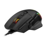 Mouse Gamer Redragon Viper RGB 24000DPI Switch Huano Blue Shell White Dot 10 Botões USB-C Preto - M925 - Imagem 5