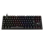 Teclado Gamer Kalkan Mecânico Loki TKL Rainbow Switch Marrom ABNT2 Preto - KLK00014 - Imagem 2