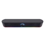 Soundbar Gamer Trust Throne RGB Stereo 2.0 USB e 3.5mm 40mm 12W Preto - GXT619 - Imagem 3
