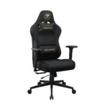 Cadeira Gamer Cougar Pryme Gold Até 120Kg Preta e Dourado - CGR-PRM-GLB - Imagem 2