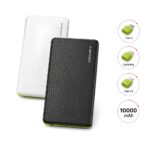 Carregador Portátil 3 Em 1 10000mAh 37Wh E'spada USB-C Micro V8 E Lighting Preto - PN-951E