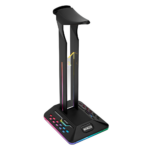 Suporte Para Headset Mancer SH30U RGB USB Preto - MCR-SH30U-BL01