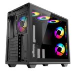 Gabinete Gamer Redragon Strafe Neo Infernal Dragon ATX Compacto S/Fan Mesh USB 3.0 Preto e Vermelho - CA-617B - Imagem 8