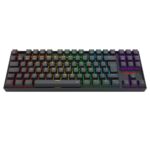Teclado Gamer Redragon Kumara Elite Rainbow Switch Marrom TKL Tri-Mode USB-C/2.4GHz/Bluetooth - K552-KRS - Imagem 4